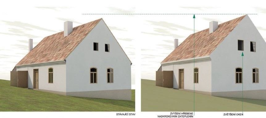 projekt Adaptace chalupy