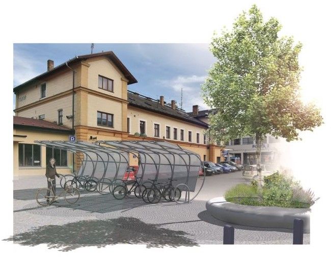 projekt Úprava parteru u vlakového nádraží