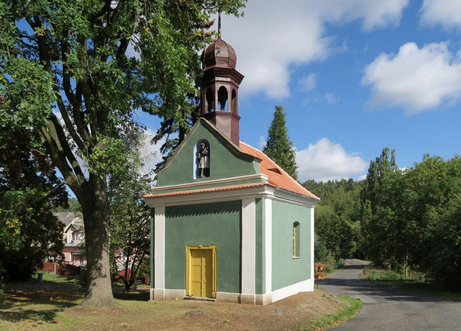 projekt Obnova obvodového pláště kaple