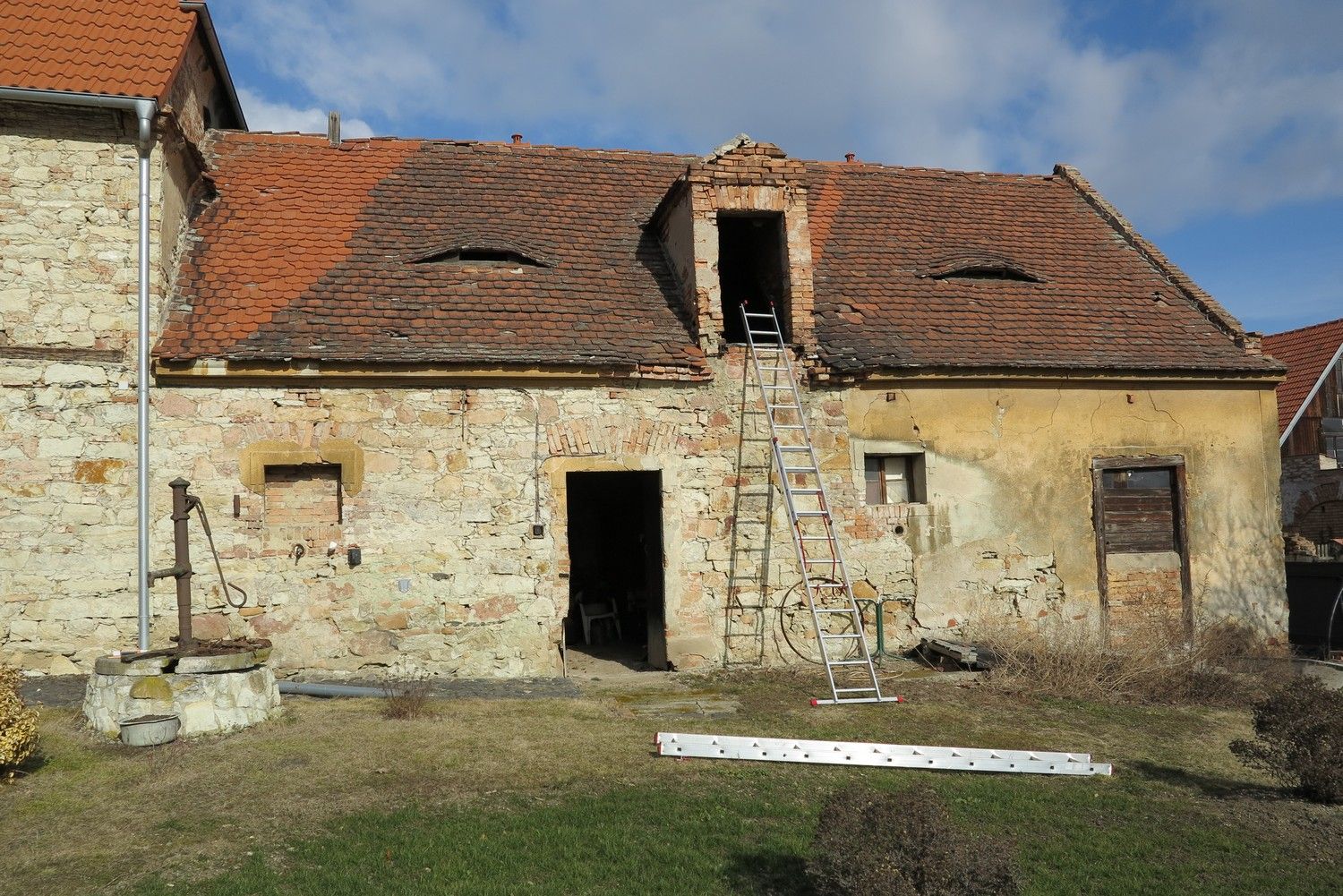 projekt Oprava hospodářské části objektu