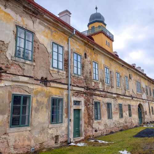 Statické zajištění, odvlhčení a odvodnění zámku, Štědrá